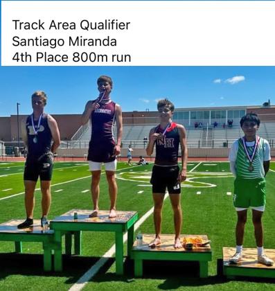 SPOTLIGHT ON FLOYDADA AT DISTRICT TRACK MEET