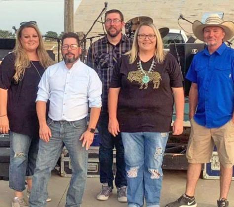 CELEBRATION MUSIC Scarlett and the Silvertown Band will be playing at the Briscoe County Celebration ranch rodeo dance Saturday night. | COURTESY PHOTO