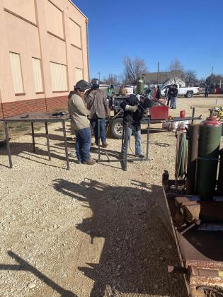 LOCKNEY FFA competed at the Floydada build-off Dec. 16. Although the team didn’t place this time, their sponsor commented “They all deserve a pat on the back.” | LOCKNEY FFA FACEBOOK