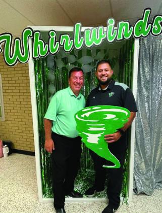 Thanks Pete Christy for a wonderful message. It was nice getting to visit with you! Coach Adam Zepeda.