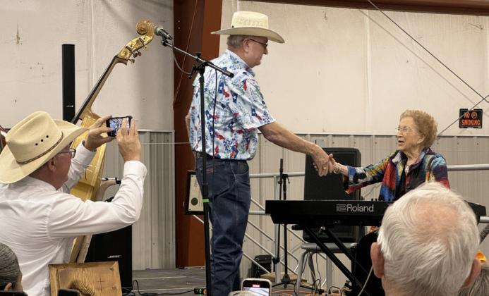 Hundreds turn out to honor Lucy Dean Record’s hundredth