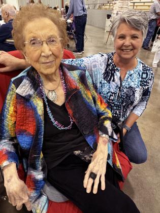 Hundreds turn out to honor Lucy Dean Record’s hundredth