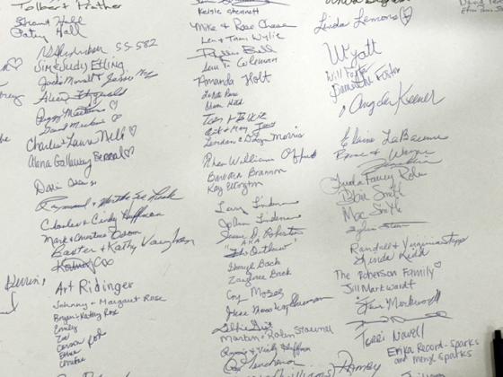 Hundreds turn out to honor Lucy Dean Record’s hundredth