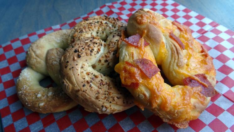 KNOT SURE about making your own pretzels? Mix up a batch or two and you’ll soon be a pretzel pro! | ANGELINA LaRUE PHOTO