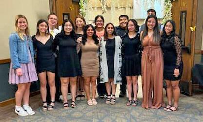 SPECIAL PROM In late April Lockney High School National Honor Society volunteered at the Region 17 Special Education Prom. Brandi McGinnis-Tansey, the NHS sponsor, and Jonathan Thiebaud assisted the NHS in this special volunteering initiative. | COURTESY PHOTOS