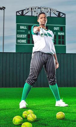 SORIAH WICKWARE SENIOR 2nd TEAM ALL-DISTRICT THIRD BASE