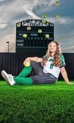 RILYNN HINSLEY SOPHOMORE 2nd TEAM ALL-DISTRICT RIGHT FIELD