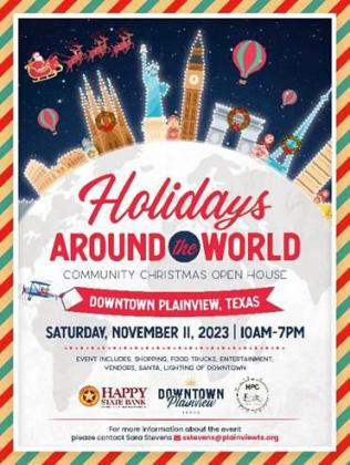 Downtown Plainview Community Christmas Open House scheduled for Nov. 11