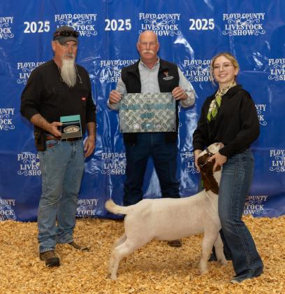 GRAND CHAMPION GOAT SYDNI CHESSHIR