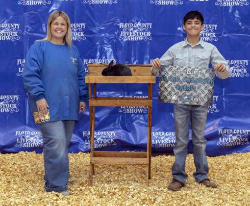 RESERVE GRAND CHAMPION RABBIT DAX GUERRERO