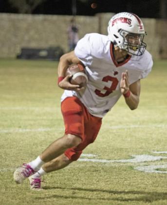 Longhorns run over Pied Pipers, 40-15