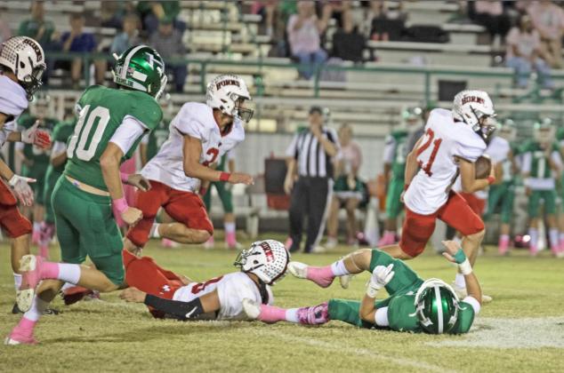 Longhorns run over Pied Pipers, 40-15