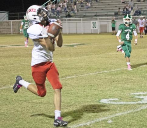 Longhorns run over Pied Pipers, 40-15