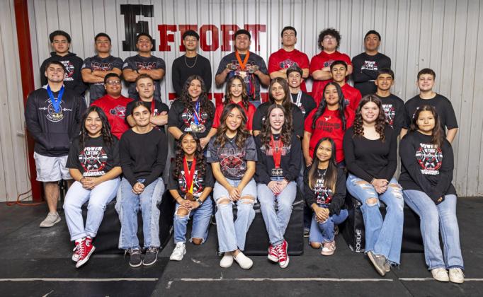 LOCKNEY POWERLIFTING SQUADS 2024–25 | CERVANTES PHOTOGRAPHY. Lockney powerlifting: girls take 1st at Ralls, boys place 2nd at Dumas