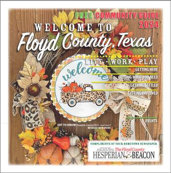 HELLO TO ALL FROM THE FLOYD COUNTY HESPERIAN-BEACON: