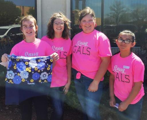 Floyd County 4-H Senior Duds to Dazzle Team advances to the State Roundup