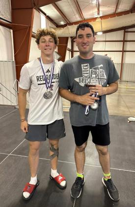 TWO GUYS ONE BALL, NOLAN BAIRD &amp;amp; ERIC FLORES MEN’S DOUBLES, 2nd PLACE
