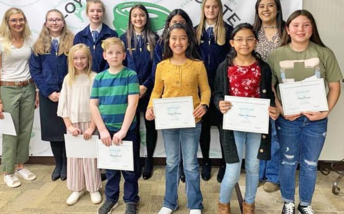 Floydada CISD students and educators recognized at board meeting