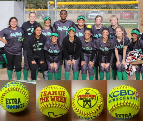 TEAM OF THE WEEK The Floydada Lady Winds were featured on KCBD-TV as Team of the Week last Sunday. | COURTESY PHOTO