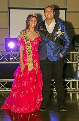 QUEEN AND KING Nadia Perez and Jisiah Lara