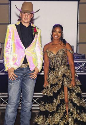 BEST DRESSED Tye Graves amd Adaliyah Jones