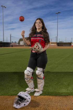 HANNAH SALAZAR 1st Team Catcher Academic All District