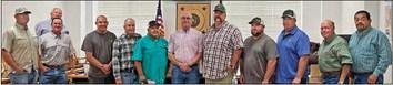 CASH FROM COUNTY Floyd County contributed $20K to each of the county’s volunteer fire departments, in Floydada and Lockney. | COURTESY PHOTO
