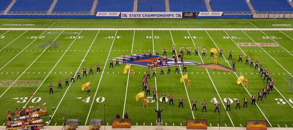 MARCHING TO STATE The Lockney Longhorn Marching Band qualified to compete at the 2025 UIL State Marching competition held in the Alamodome in San Antonio. Lockney competed on Tuesday, Nov. 4. The Longhorn band has been to State three times in a row and to State Finals two times in a row, and finished in 4th place this season. SPOTLIGHT PHOTOS, PAGE 5 | LOCKNEY ISD PHOTOS
