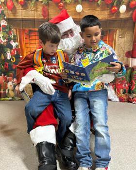 SPOTLIGHT ON SANTA ON THE SQUARE