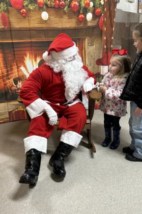 SPOTLIGHT ON SANTA ON THE SQUARE