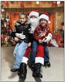 SPOTLIGHT ON SANTA ON THE SQUARE
