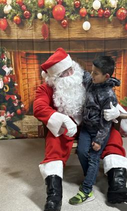 SPOTLIGHT ON SANTA ON THE SQUARE