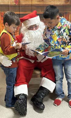 SPOTLIGHT ON SANTA ON THE SQUARE