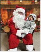 SPOTLIGHT ON SANTA ON THE SQUARE