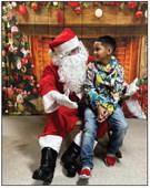 SPOTLIGHT ON SANTA ON THE SQUARE