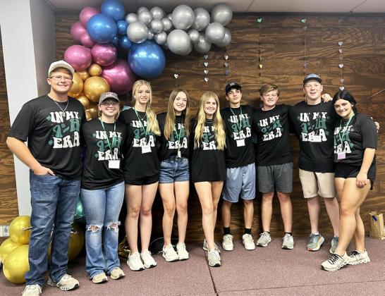 4-H LEADERS District 2 4-H held meetings last week and elected representatives of their leasdership team from the region. | COURTESY PHOTO