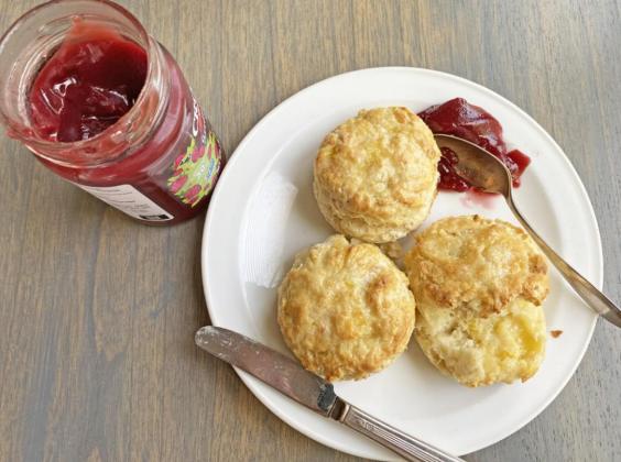 SIMPLICITY ITSELF is the watchword with these delicious biscuits. | ANGELINA LaRUE PHOTOS