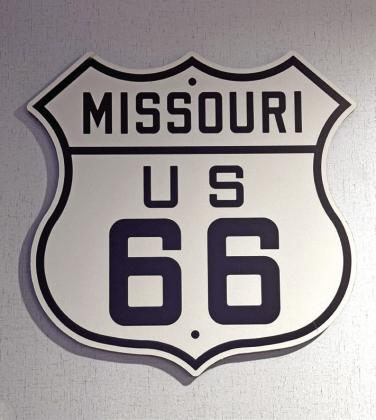 YOU GO THROUGH SAINT LOOEY and Joplin, Missouri—according to “Route 66” songwriter Bobby Troup—following this famous shield. | THE TEXAS SPUR