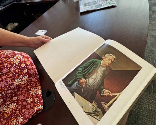 THOMAS HART BENSON completed a mural commission for Joplin’s Centennial in 1973, and the city’s Convention &amp;amp; Visitor Bureau keeps a wealth of reference information on hand.