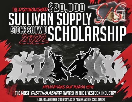 Sullivan Supply offers scholarships to graduating high school seniors/college students