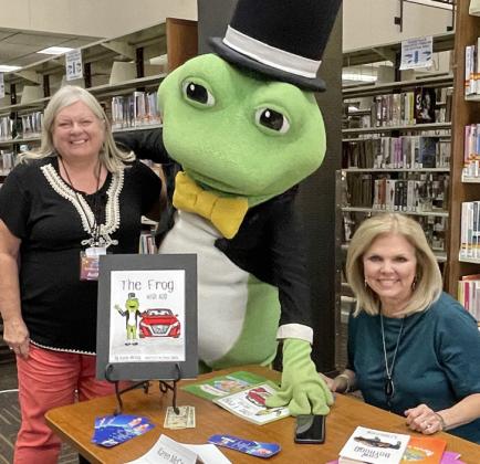 FIFTY-PLUS AUTHORS FEATURED At this year’s Lubbock Book Festival, Oct. 15–16 at the downtown Lubbock Public Library, novelist Barbara Brannon (left) and Karin McCay, news anchor at KCBD-TV and author of children’s books, will be among the 2021 festival authors returning for the 2022 event. | THE TEXAS SPUR