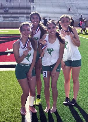 qualified for regional competition in the 4x4 relay. | COURTESY PHOTO