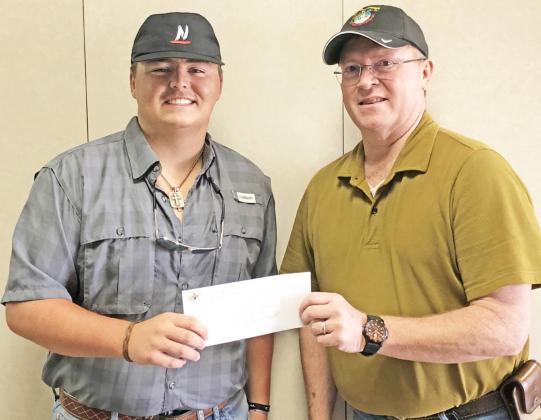 Glass accepts Lighthouse scholarship
