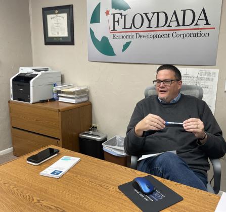 FLOYDADA ECONOMIC DEVELOPMENT CORPORATION hired Ryan Crowe as executive director. Crowe set about on an ambitious agenda for downtown and business improvements.