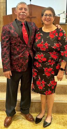 A NEW CHAPTER Pastors Joe and Norma Hernandez are retiring after 14 years of ministry to the congregation atTemplo Getsemani Assembly of God Church in Floydada. | COURTESY PHOTO