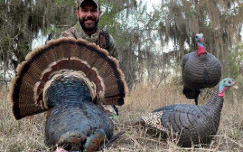 GO EARLY AND GO OFTEN Hunters should expect to see an abundance of gobblers for this 2026 spring turkey season. | TPWD PHOTO