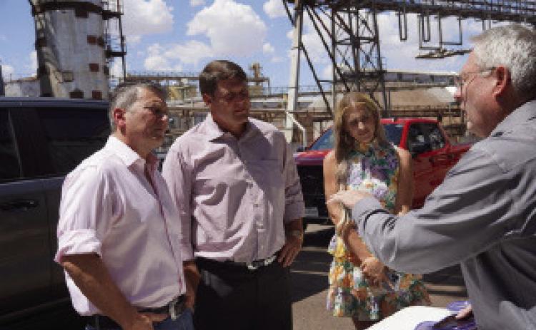 Reps. Arrington, Jackson tour ‘Food, Fuel and Fiber Capital of the World’ to discuss upcoming Farm Bill