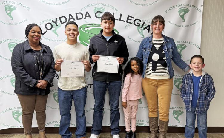 Floydada CISD recognizes
