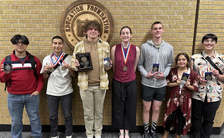 Floydada students win honors at district One Act Play