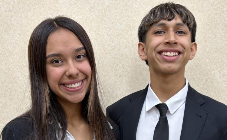 4th IN UIL DEBATE Floydada sophomores Jenna Martinez and Braeden Ramirez represented the Whirlwind UIL speech and debate program in district competition Feb. 10. The duo finished in fourth place, scoring ten points towards spring academic totals. The debate meet, which also involved debaters from New Home, was held in Lubbock at the Region XVII Service Center. | HESPERIAN-BEACON
